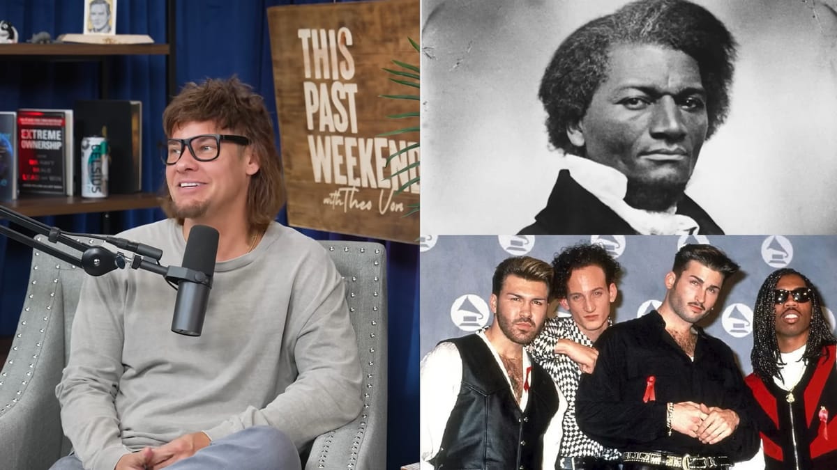 Theo Von Thinks Frederick Douglass Was Secretly Gay and Used the Underground Railroad to Meet Men