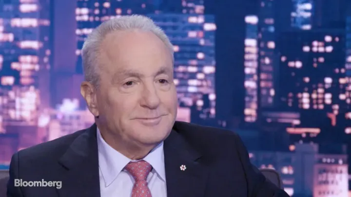Screenshot of Lorne Michaels in an interview with Bloomberg.